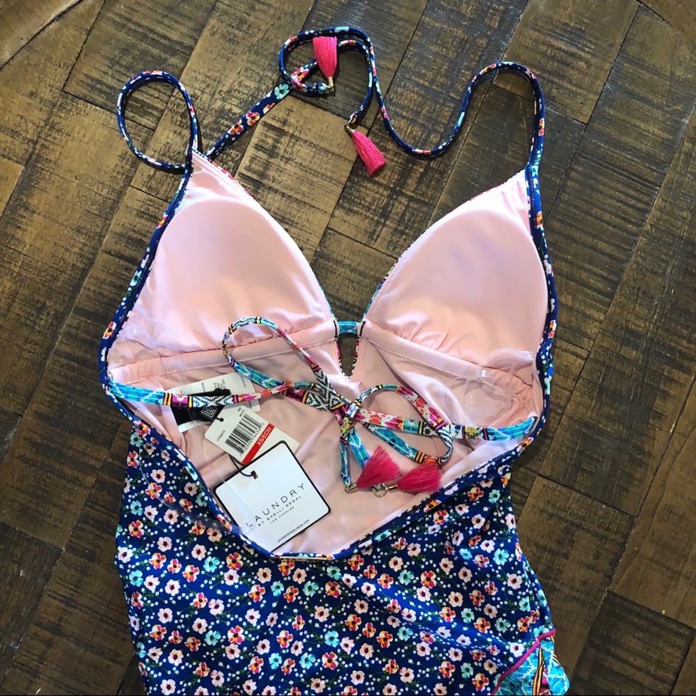‼️MAKE OFFER‼️one piece floral swimsuit - Picture 6 of 8